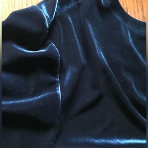 Vintage Carole Little Peacock 🦚 Blue V-Neck Tunic 3X